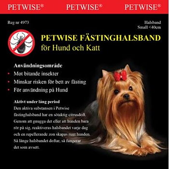 Fästinghalsband Petwise, small 35cm
