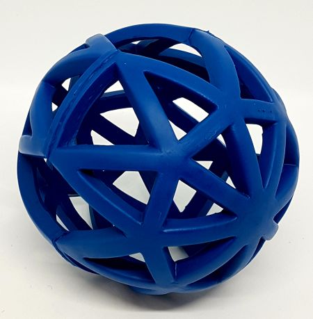 Galaxboll gummi, 12,5cm, Blå