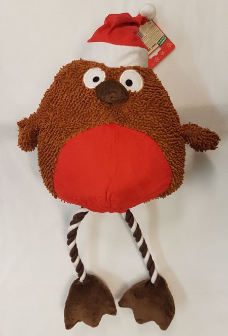 Giant Singning Moppy Robin, 60cm