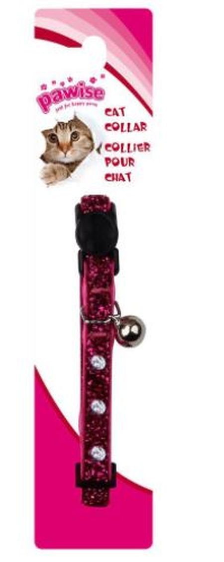 Katthalsband Diamond rose, 30cm