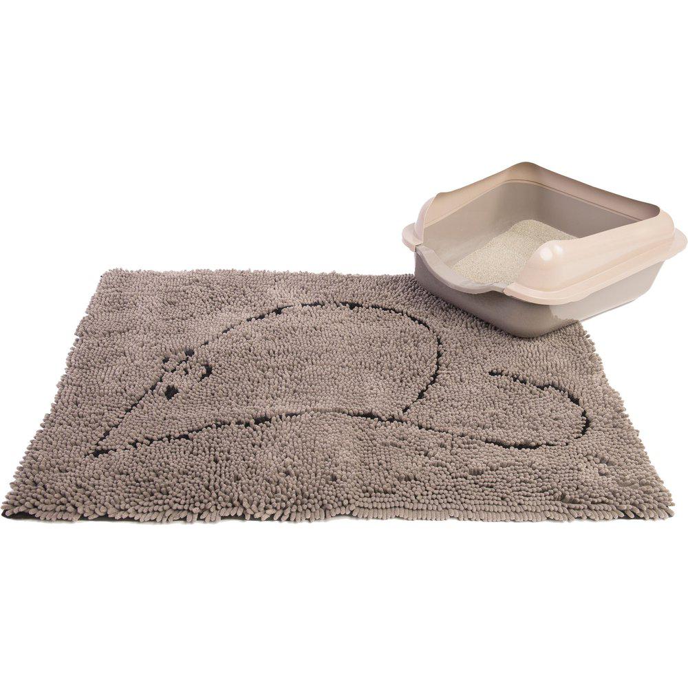 Cat Litter Matta 88x66cm, Grå