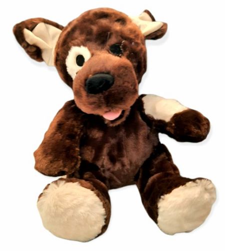 Hund plyschleksak 34cm