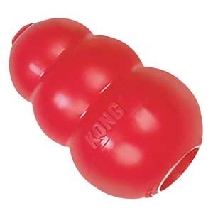 Kong Classic Medium, röd (5-15kg)