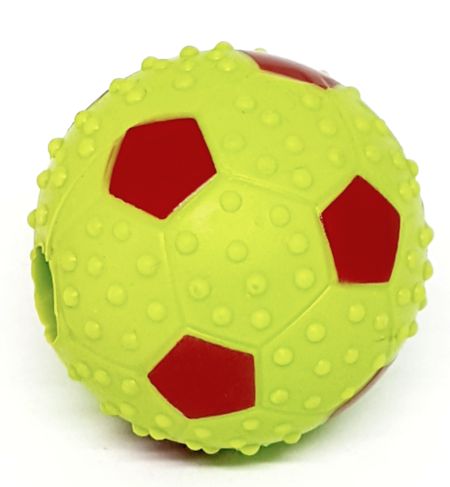 Gummiboll med bjällra, 6cm