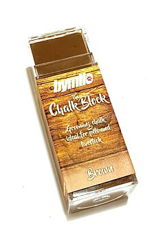 Chalk block, Brun
