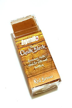 Chalk block, Rödbrun