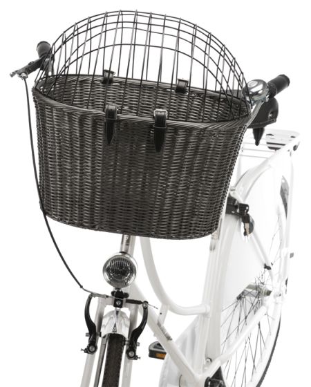 Cykelkorg med galler för styre