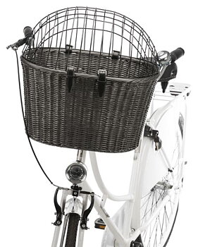 Cykelkorg med galler för styre