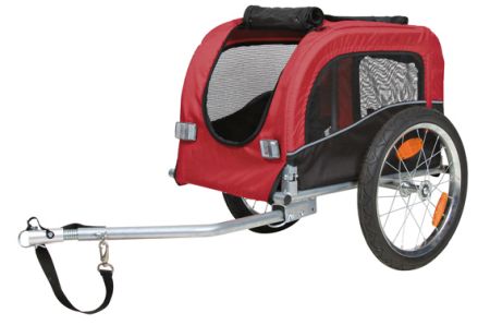 Cykelvagn Röd / Svart, Small