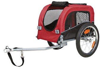 Cykelvagn Röd / Svart, Small