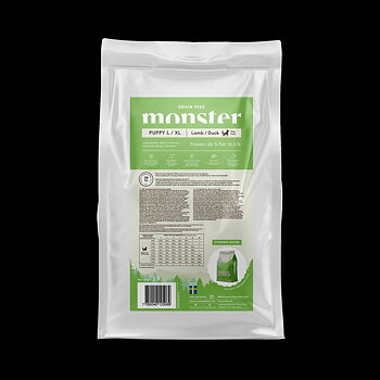 Monster Dog GF Puppy L/XL, Lamb & duck