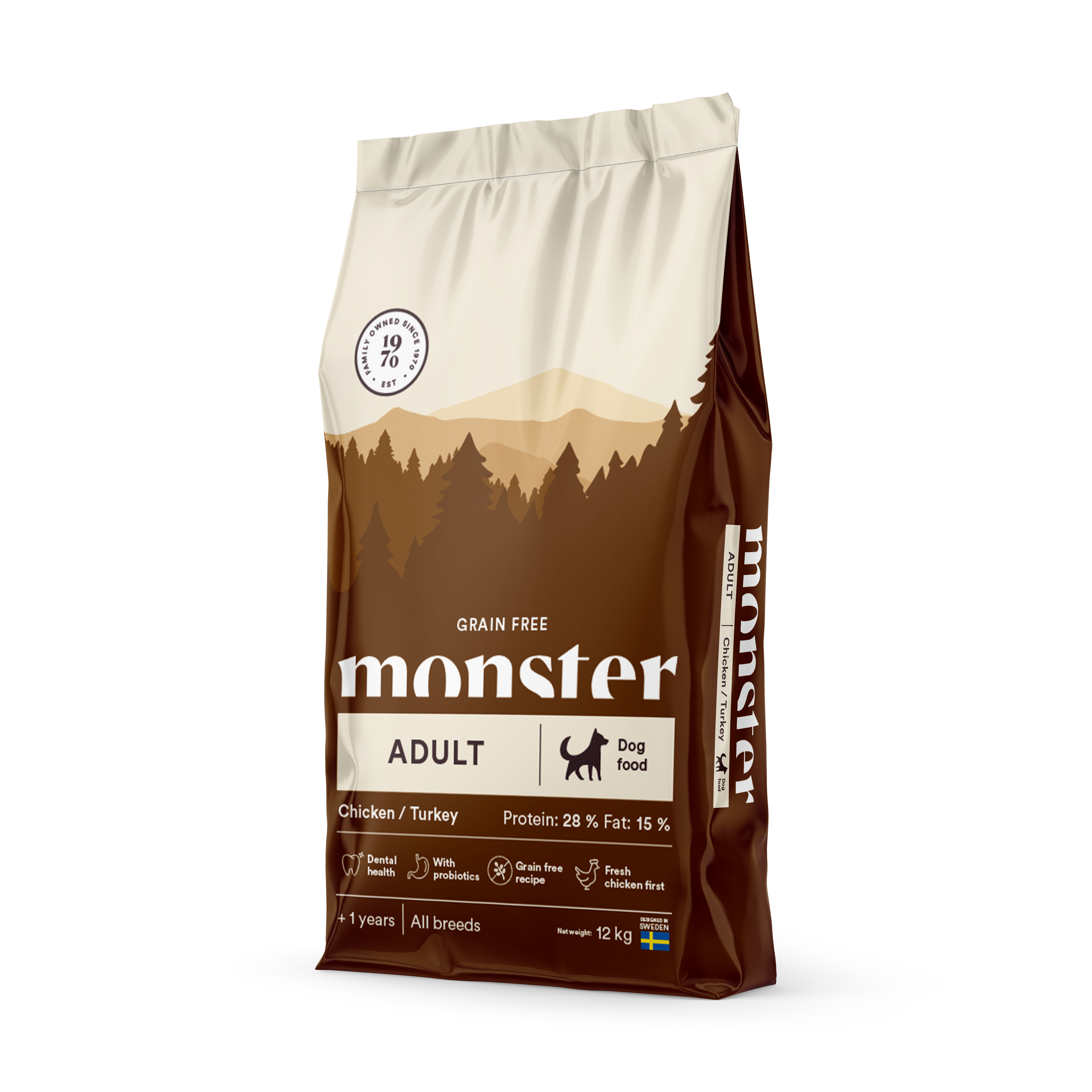 Monster Dog GF Adult, Chicken & turkey - 2