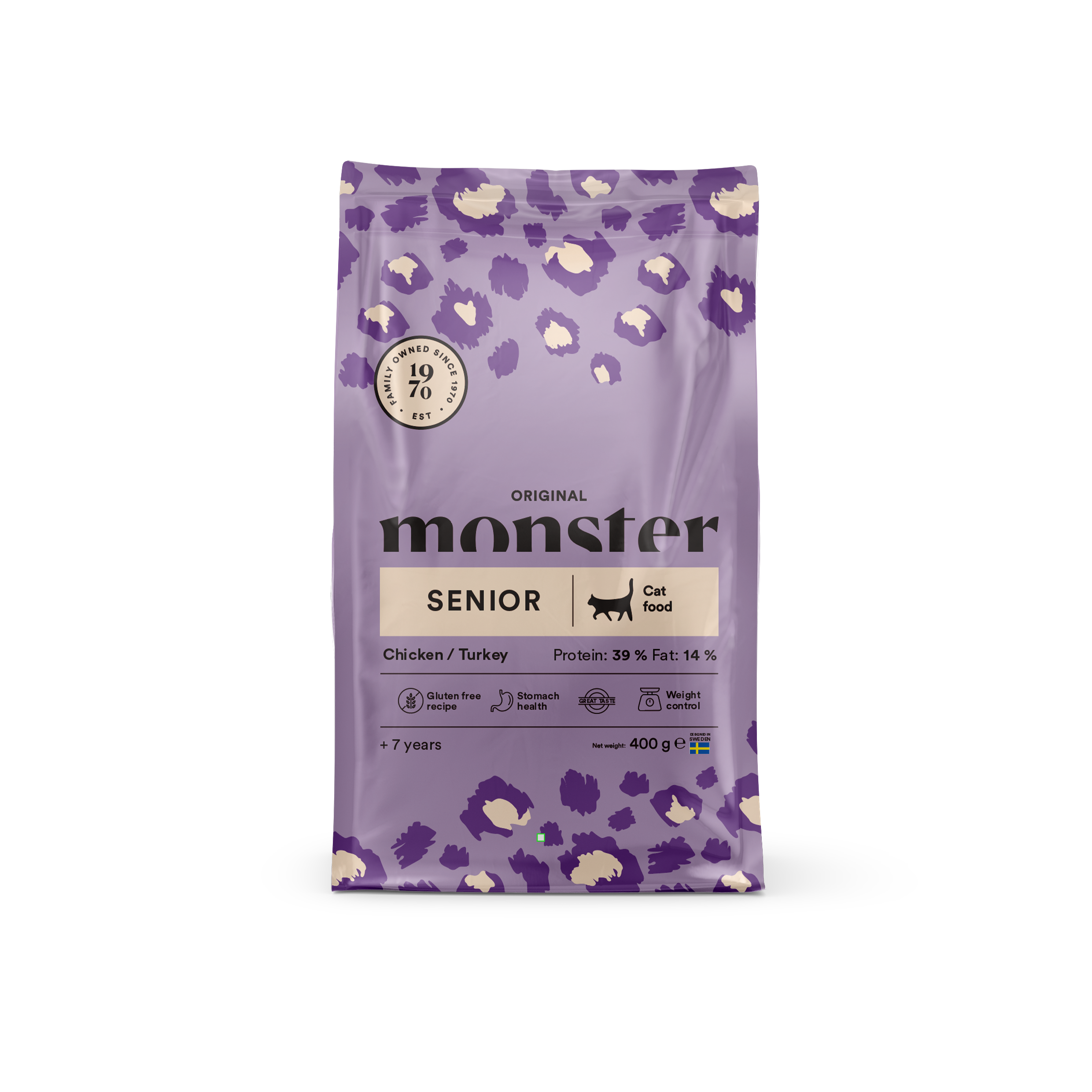 Monster Cat original Senior Chicken/Turkey
