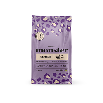Monster Cat original Senior Chicken/Turkey