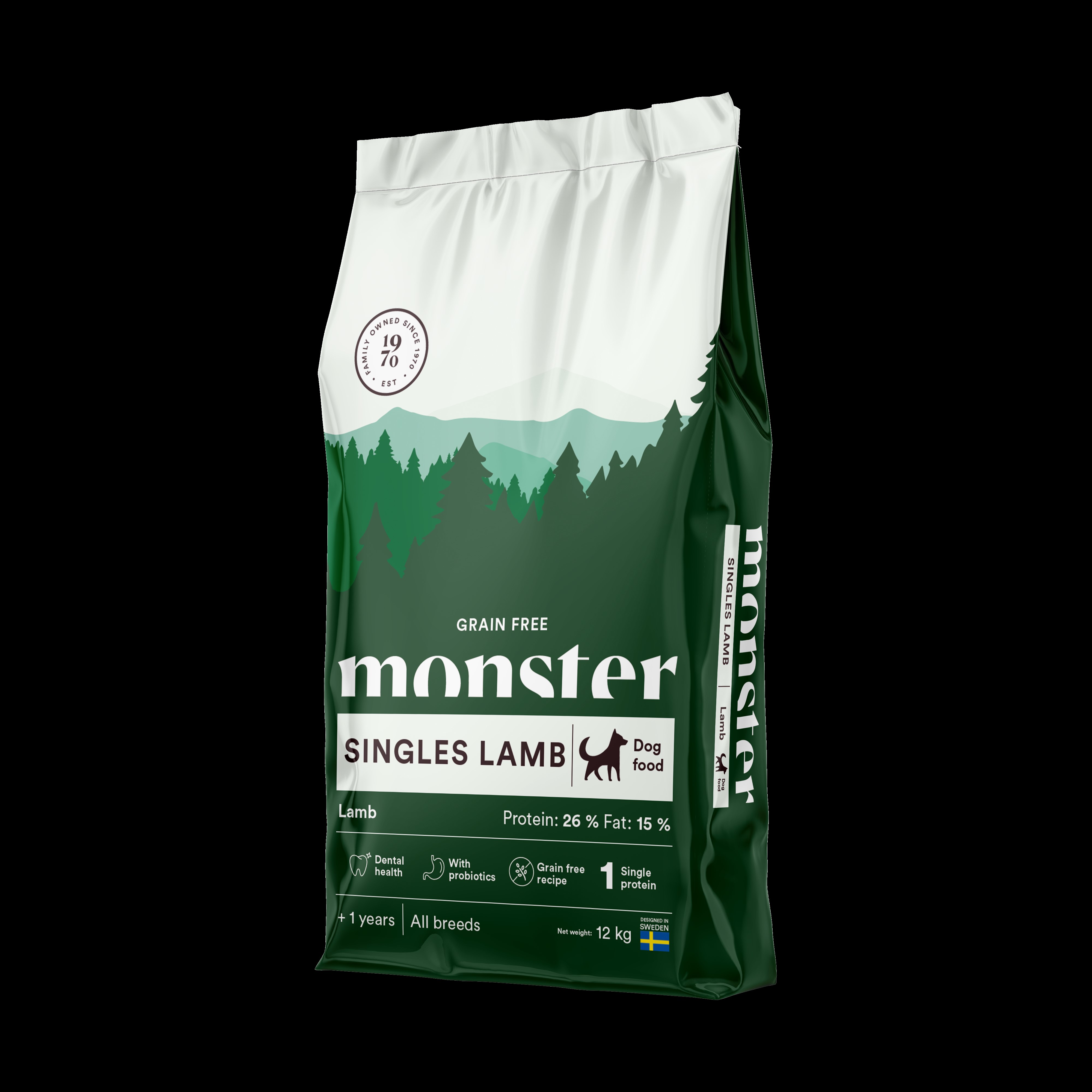 Monster Dog GF Singles lamb - 2