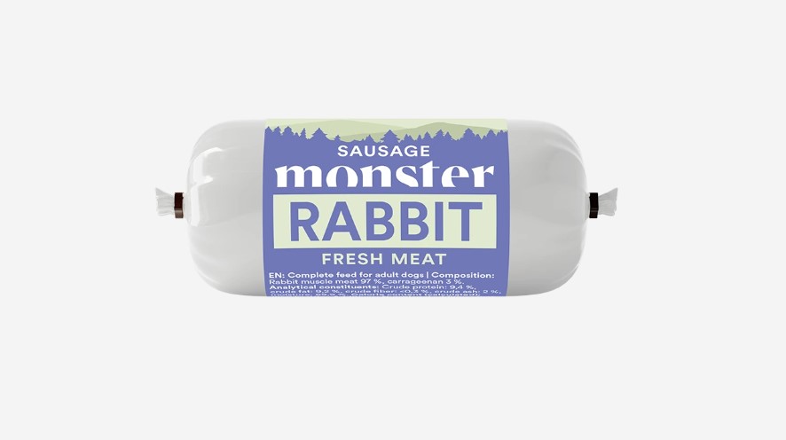 Monster Dog Sausage Rabbit, 80g