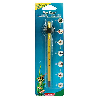 Termometer i glas med sugkopp, Zolux