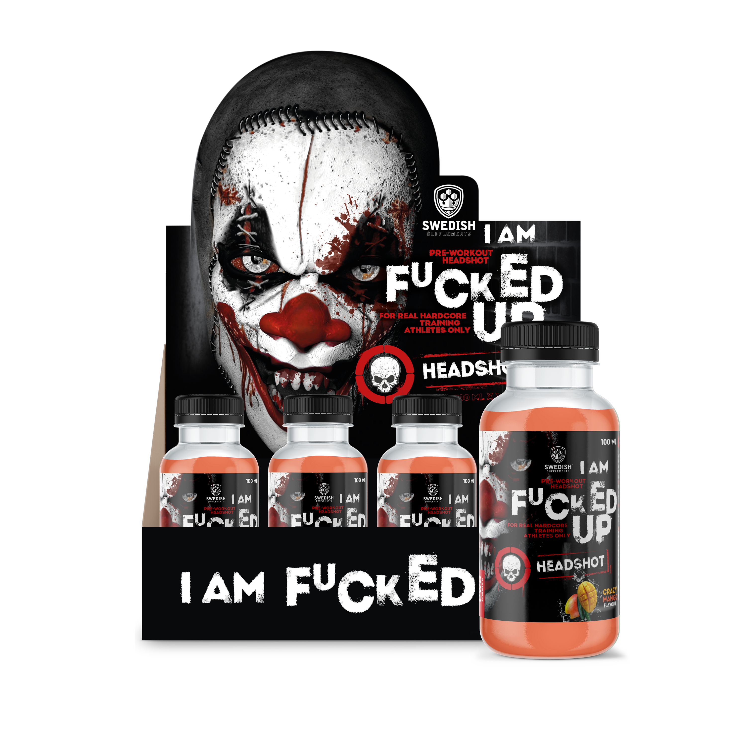Fucked Up Headshot - 16x100ml