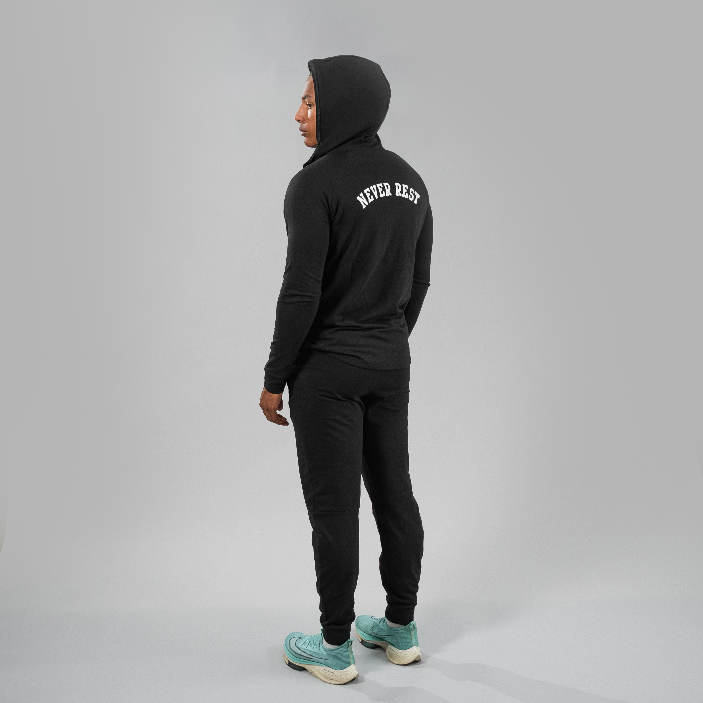 Swedish Sportswear - Zip Hoodie ''NEVER REST''
