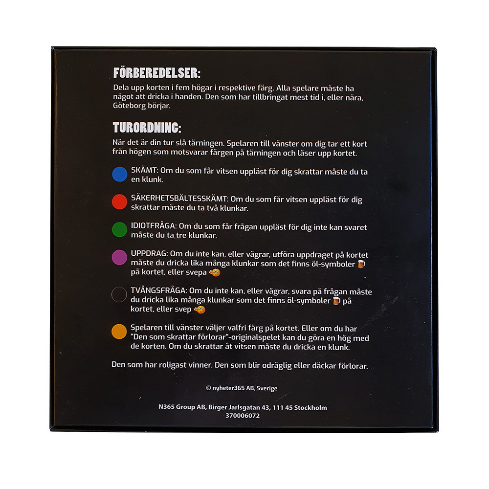 Den som skrattar förlorar - ÖL-SPELET - 5