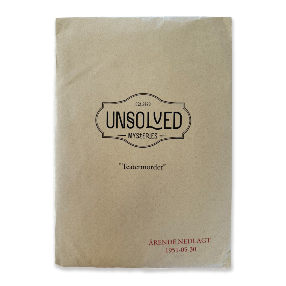 Unsolved Mysteries - Teatermordet - 2