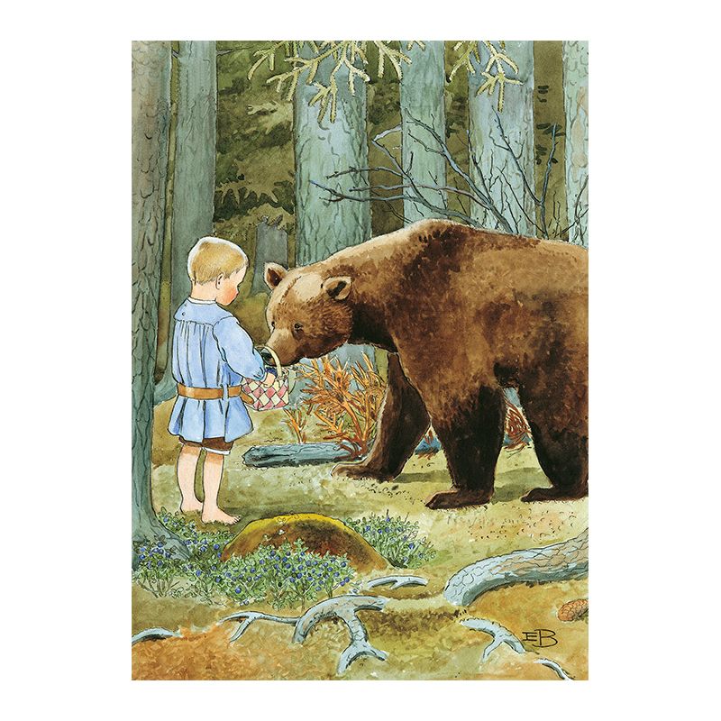 Poster Mors lilla Olle Elsa Beskow 50x70 cm