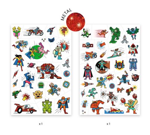 Tattoo Heroes vs Villains - 2