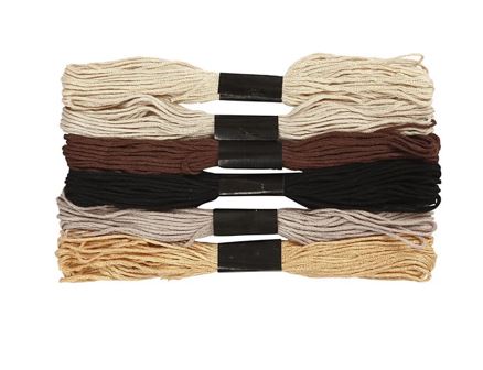 Broderigarn, natur
