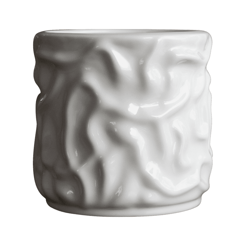Kruka Swoon DBKD shiny white Small