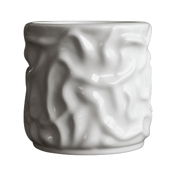 Kruka Swoon DBKD shiny white Small