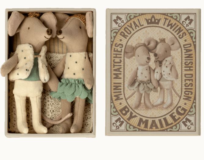 Royal tvillingmöss, lillasyster och lillebror - 2