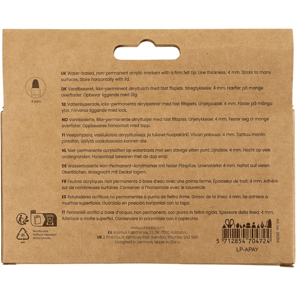 Kreativ Multi Tusch mixade - 3