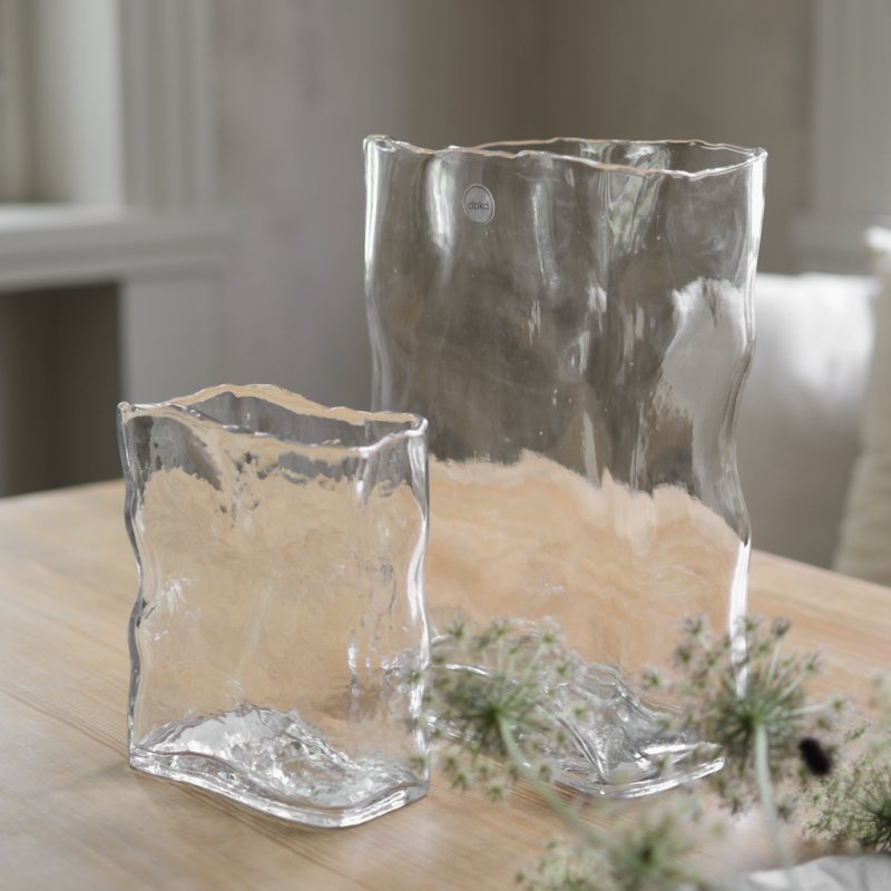 Vas, Meadow glass large - clear - 3