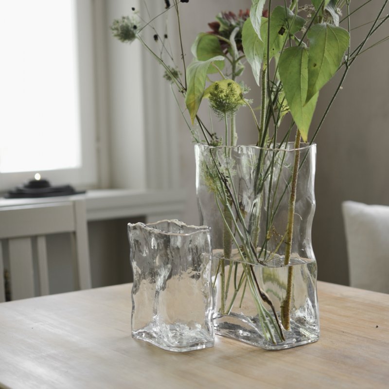Vas, Meadow glass large - clear - 2