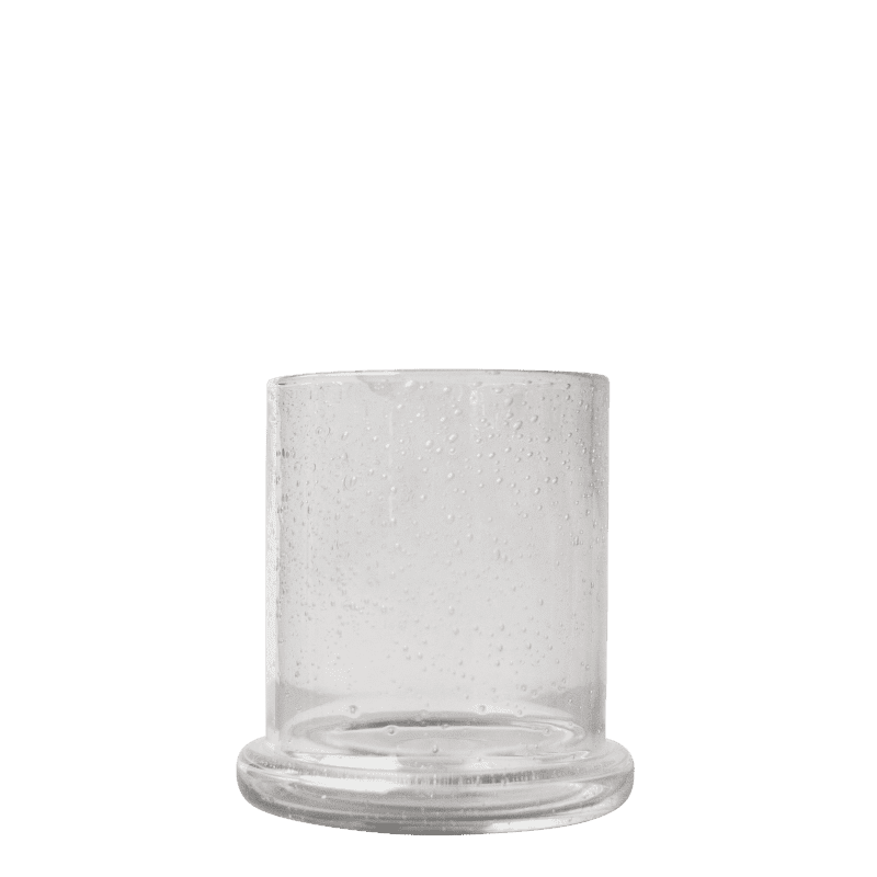 Ljuslykta/vas Bubble medium - clear