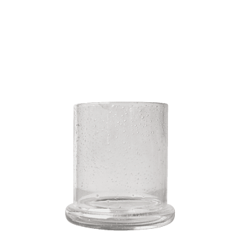 Ljuslykta/vas Bubble medium - clear