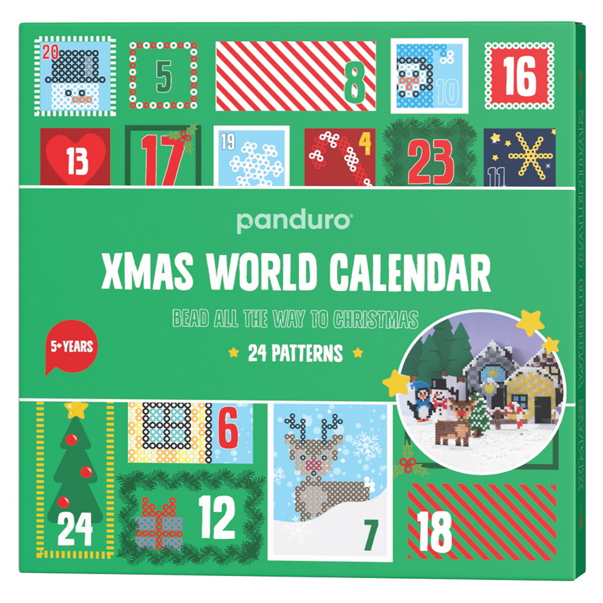 Adventskalender, Rörpärlor - 3