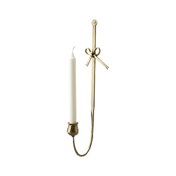 Väggljusstake Rosett