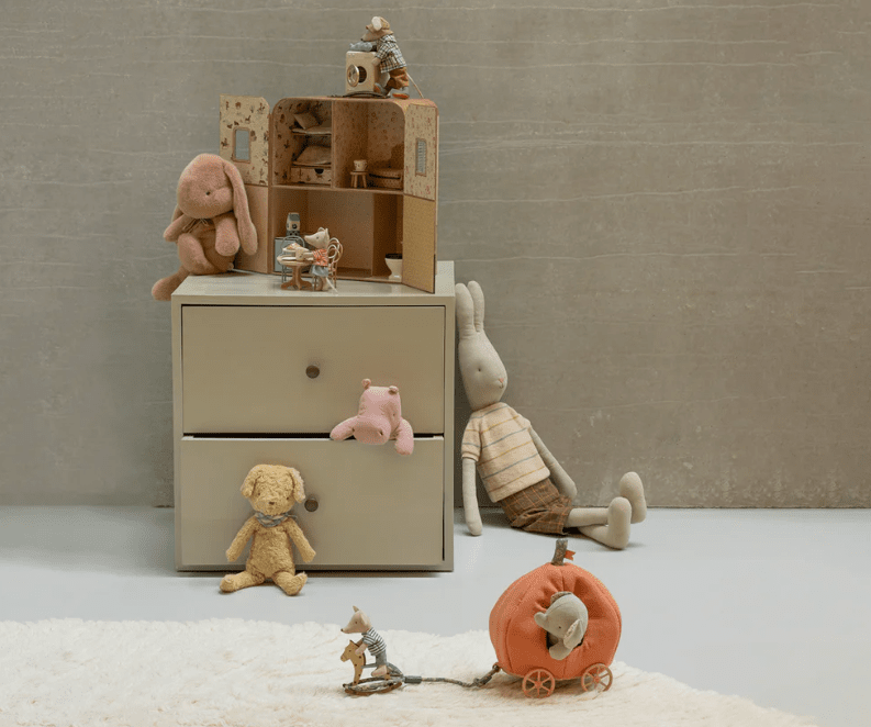 Safari friends, Elefant mini - Iron grey - 2