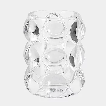 Ljuslykta Bubbla, clear 10 cm