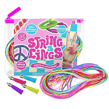 Stringalings Neon & Pastell, 25 pack