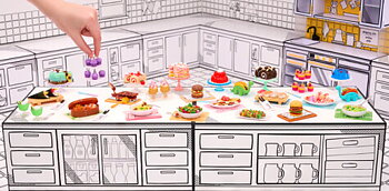MINIVERSE Make It Mini Foods: Diner