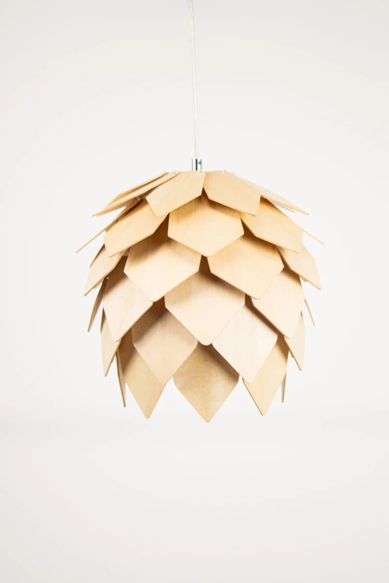 Taklampa Cone, natur mini (Skickas ej)