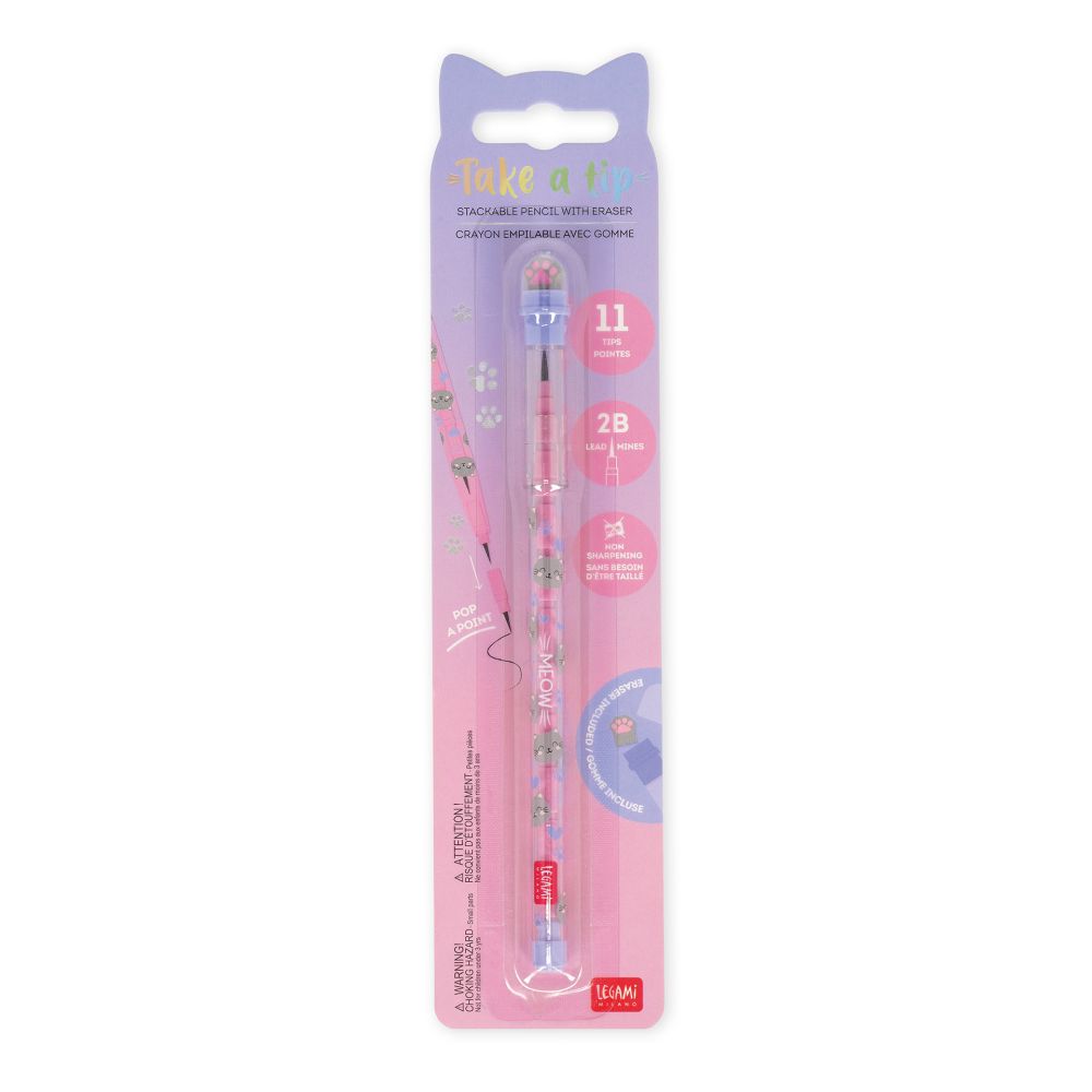 Take a tip, Stackable pencil, Kitty - 2