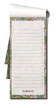 Shoppinglista med magnet, Morris & Co