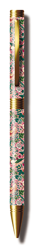 Bläckpennor 3-set, Strawberry Thief Blush, William Morris