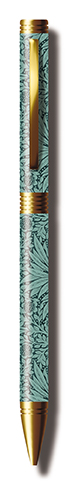 Bläckpennor 3-set, Strawberry Thief Blush, William Morris - 3