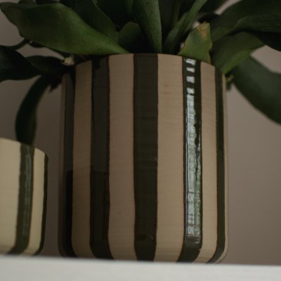 Kruka Line DBKD, stripe green - 2
