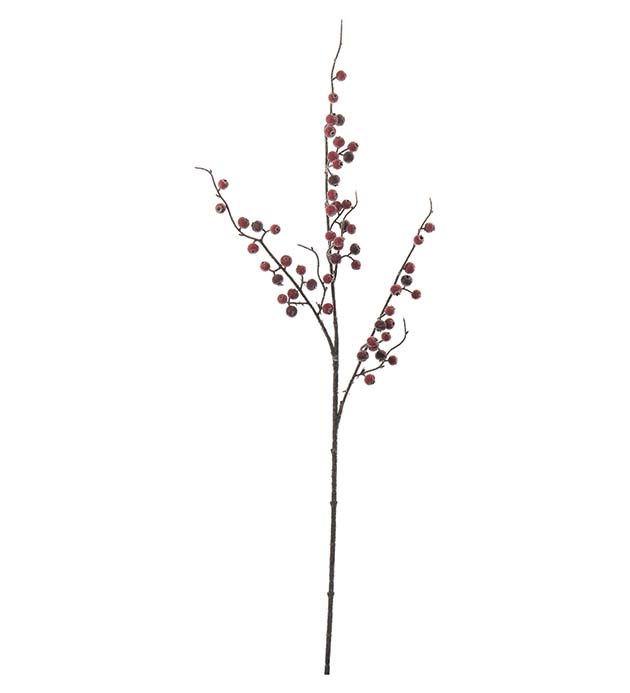 Röda bär kvist 36 cm