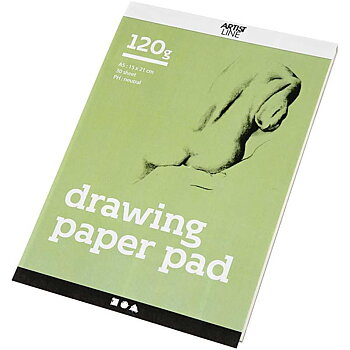 Drawing Paper Pad A5, 120 gr